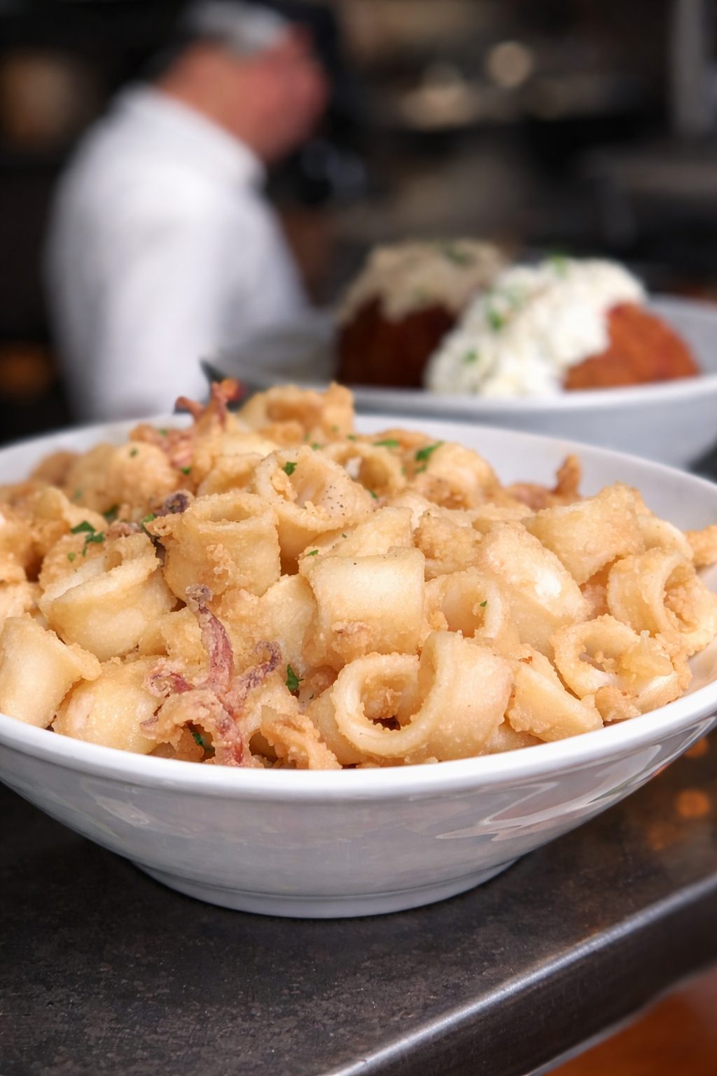 Fried calamari